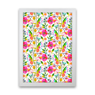 Happy Spring Flowers - Print