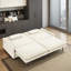 Canapé-lit convertible 4 places, beige-1873711012