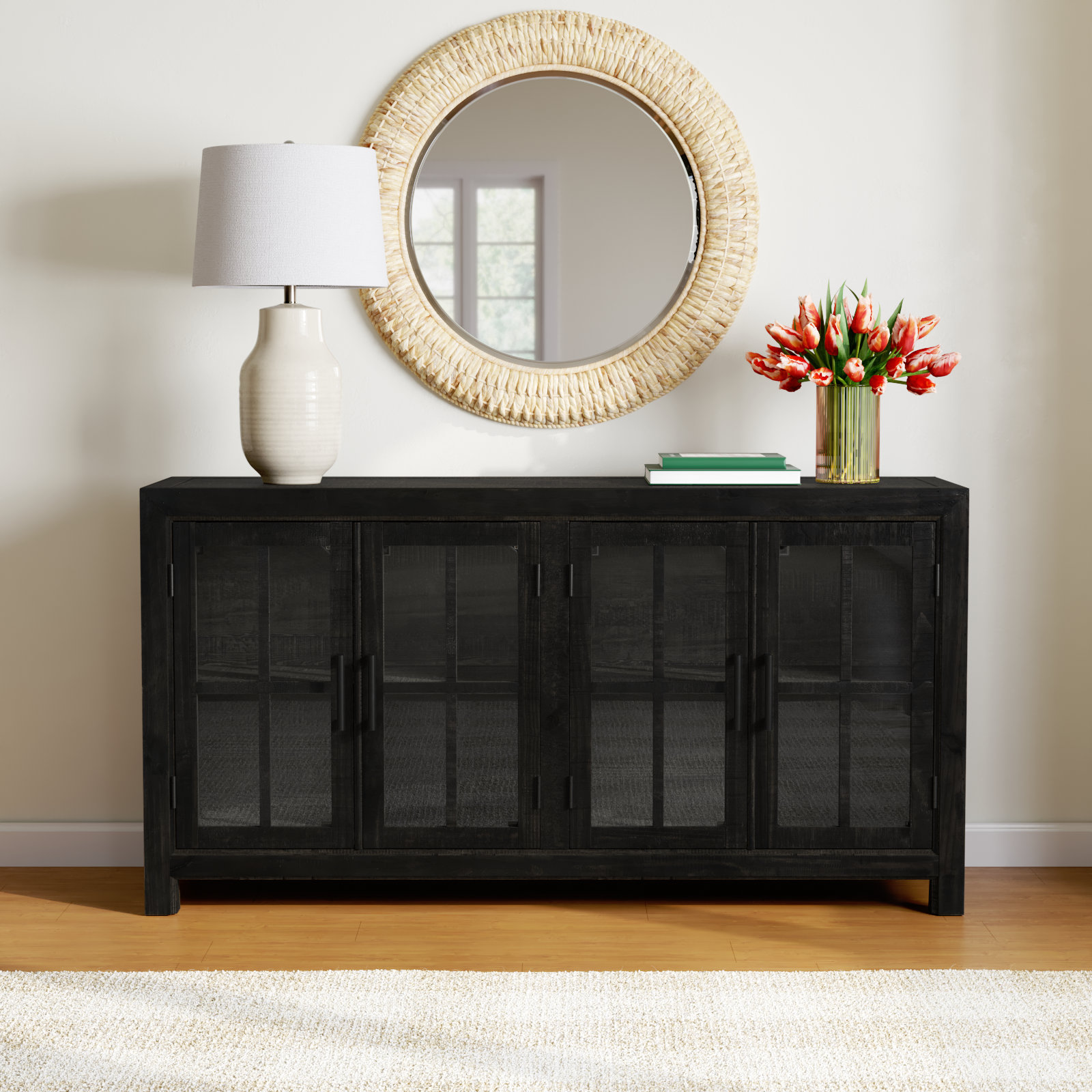 Bethel Pine Buffet Table, Pine