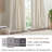 Imani Ivory 100% Cotton Boho Tufted Chenille Stripe Lined Single 50x108" Curtain Panel-341255939-291006947