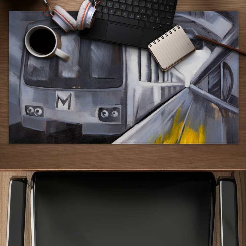 Subway - 14.00"x24.25" Desk mat
