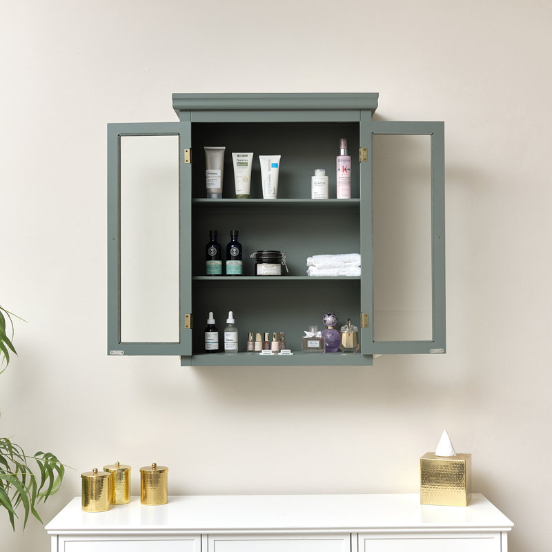 Alzuphar Display Cabinet, Green