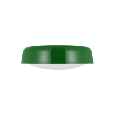 Beatrice Rosetta Draper Glass Flush Mount