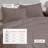 100% Cotton Honeycomb Waffle Textured Duvet Cover with Pillow Shams-107667089-107667088