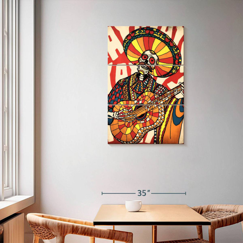 Kelan Mariachi, 57" H x 36" W