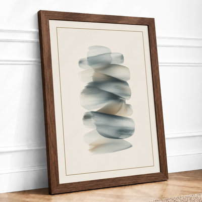 Stacked Whispers Minimalist - Print