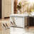 Pre-Assembled Mirrored Shoe Storage Bench With Flip Drawer Silver