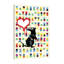 Retro Rat by Banksy - Wrapped Canvas Print-1092555124