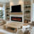 Gidney Symple Stuff Black Electric Fireplace-1656266849