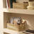 Wicker Storage Baskets For Organizing, Recyclable Paper Rope Basket With Wood Handles, Decorative Hand Woven Basket Organizers For Makeup Books Shelves Living Room, Set Of 2-123758002