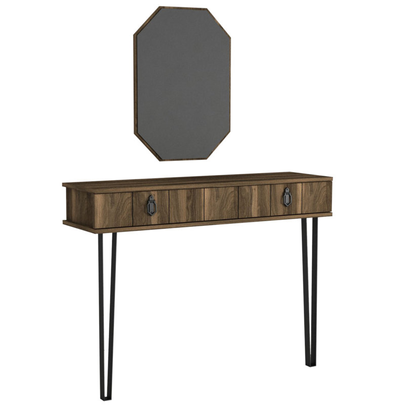 Swatzell Dressing Table with Mirror