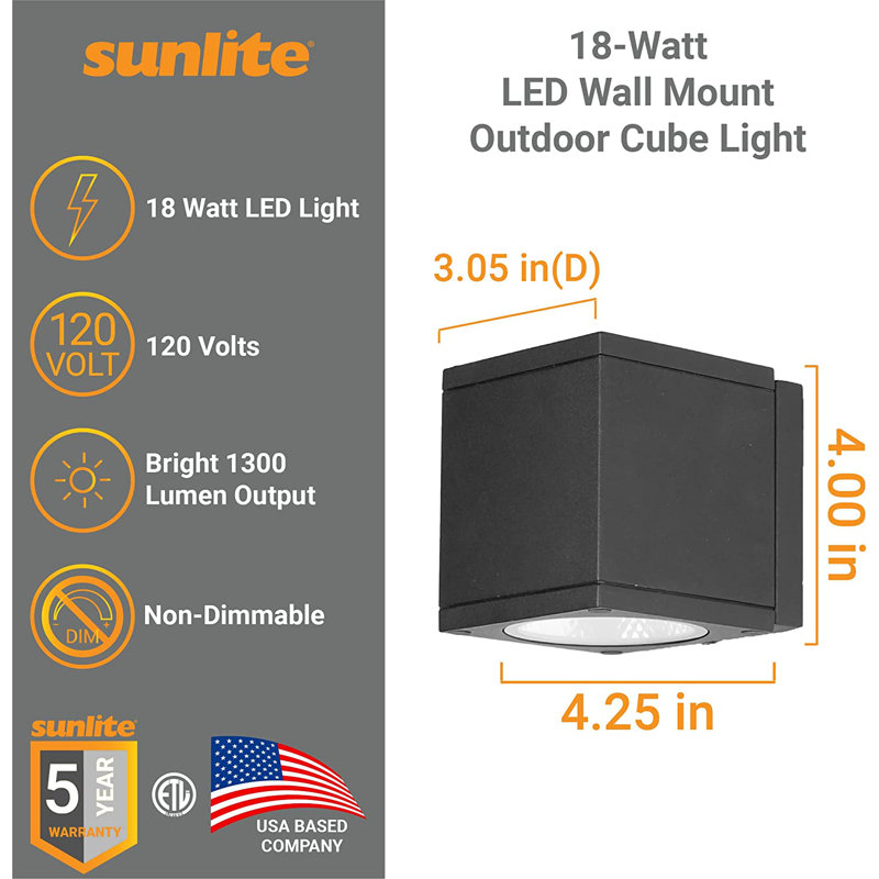 Aluminum LED Wall Light