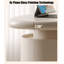 Bureau d'ordinateur en forme d'arc avec tiroirs Light Luxury-1817710232