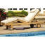 Quincy Outdoor Teak Chaise Lounge-491079035