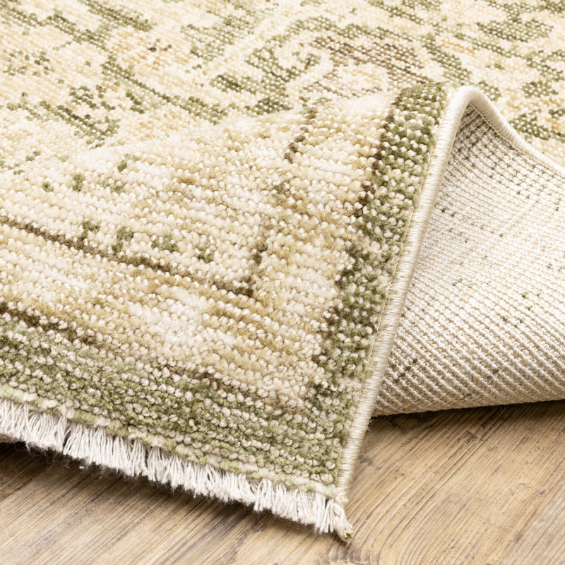 Tapis à franges Olin, Rectangle 2 pi 9 po x 5 pi