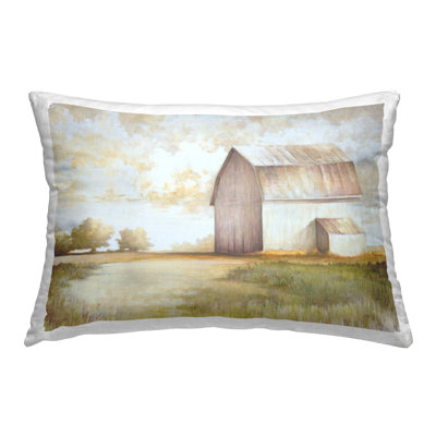 Coussin Neutral Distant Barn