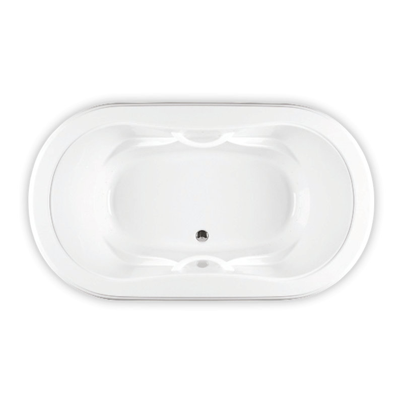 Elegancia 72'' L Soaking Bathtub