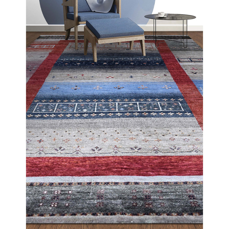 Striped Area Rug, Rectangle 10' x 14'