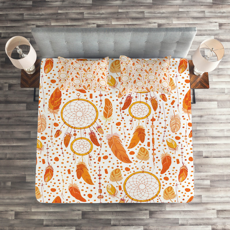 Coverlet, King Bedspread + 2 Shams