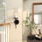 Aluminum Metal Wall Sconce with Glass Holder-277081106
