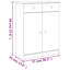 4 Pair Solid Wood Shoe Storage Cabinet-1765351503