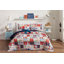 Bryce Patchwork Plaid Full/Queen 5-Piece Reversible Comforter Set