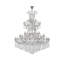 Lustre à niveaux 84 lumières style bougie Stockard-27969217-27969220