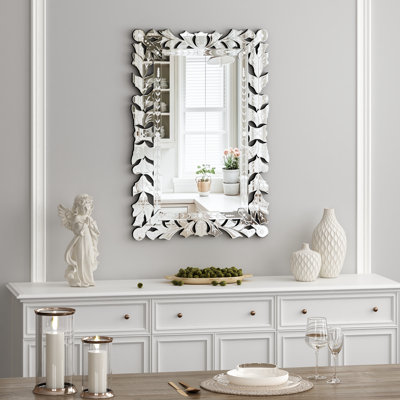 60x90CM Wall Mirror Venetian Flat Accent Mirror