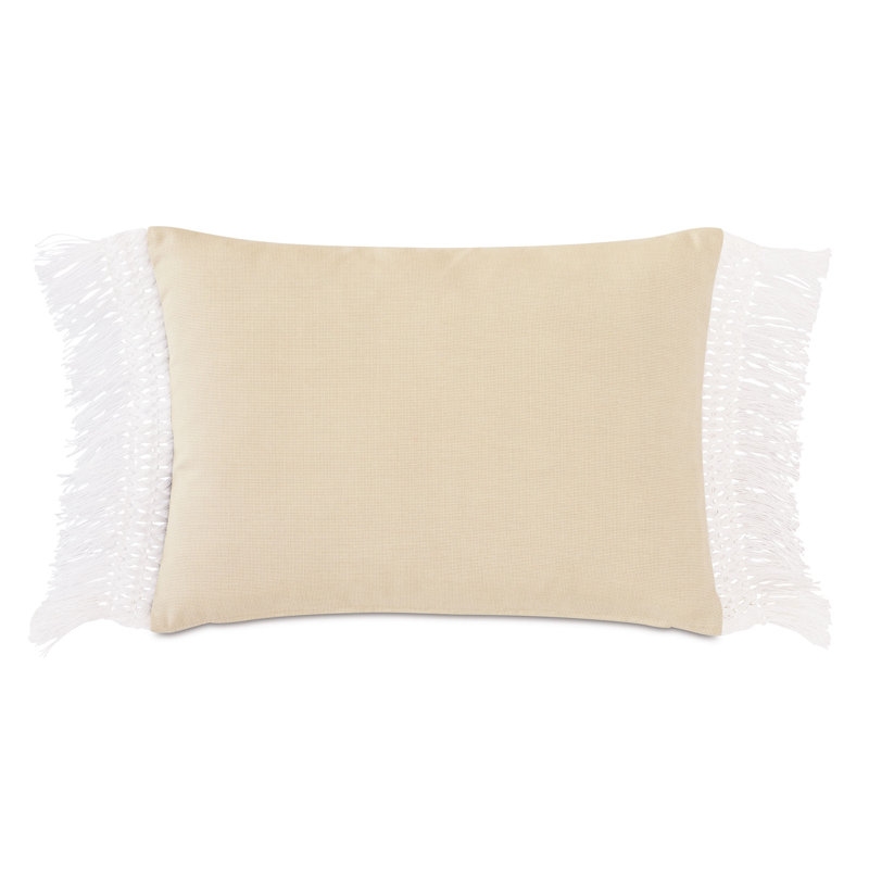 Seydou Lumbar Indoor/Outdoor Pillow Cover & Insert, Black