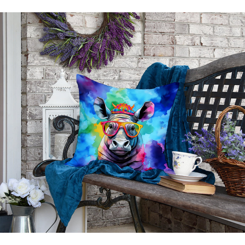 Coussin Hippie, H 18 po x l 18 po