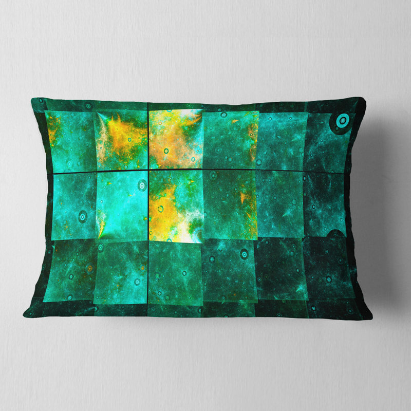 Abstract Reversible Throw Pillow
