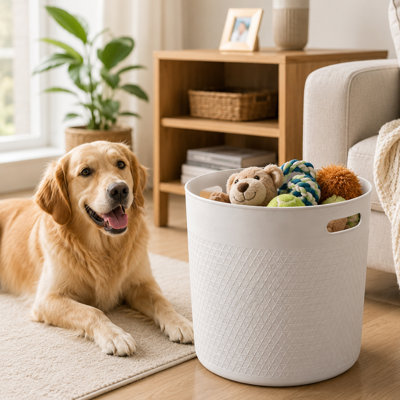 2 Pack Plastic Basket Set