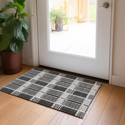 Tapis intérieur / extérieur lavable à la machine Chayden ACN1000