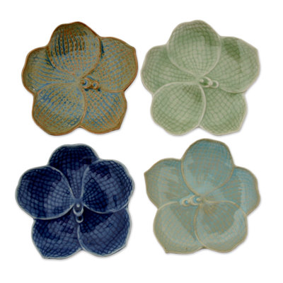 Jaquish 5" Celadon Appetizer Plate