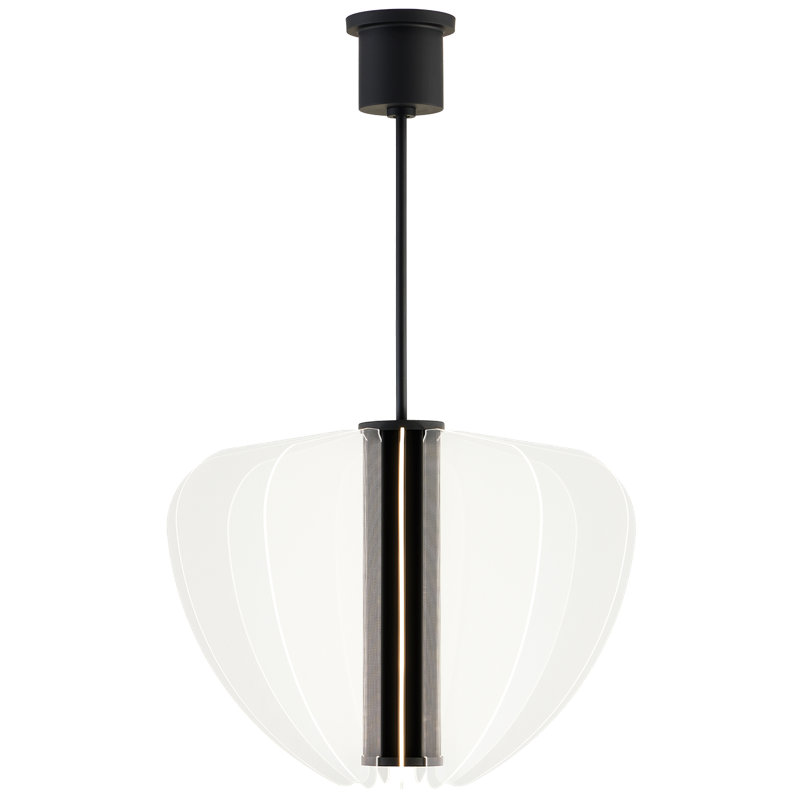 Nyra 28 Chandelier, Nightshade Black