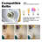 Industrial Metal Shade Pastel Floor Lamp With Foot Switch Modern Tall Standing Lamp For Living Room-760227808