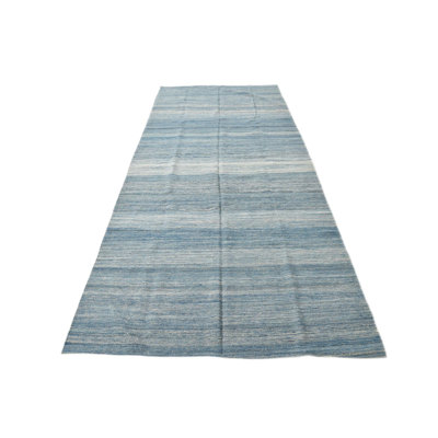 Runner Parrett Blue Rug