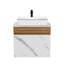 Meuble-lavabo autoportant avec lavabo