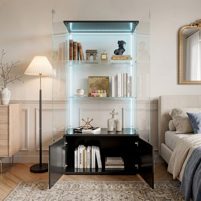 Display Cabinet, Black