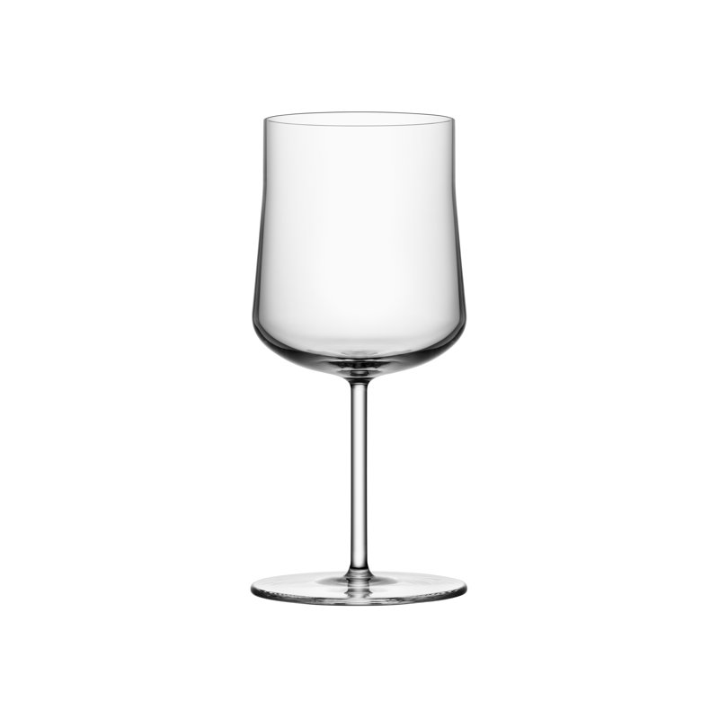 Verre à vin blanc informel sans plomb, 12 oz
