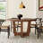 Amir Oak Round Dining Table