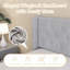 Structure de lit Windzer - Aucun sommier requis, 4 tiroirs de rangement Tête de lit à oreilles-2030624687