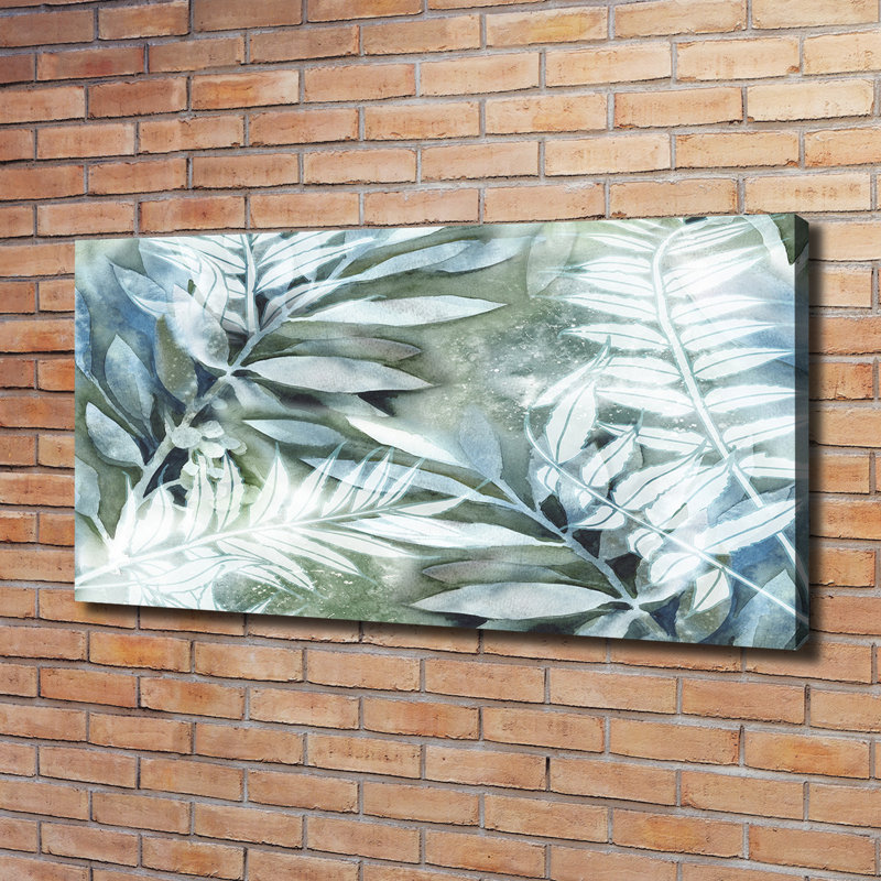 Leaves - Wrapped Canvas Print