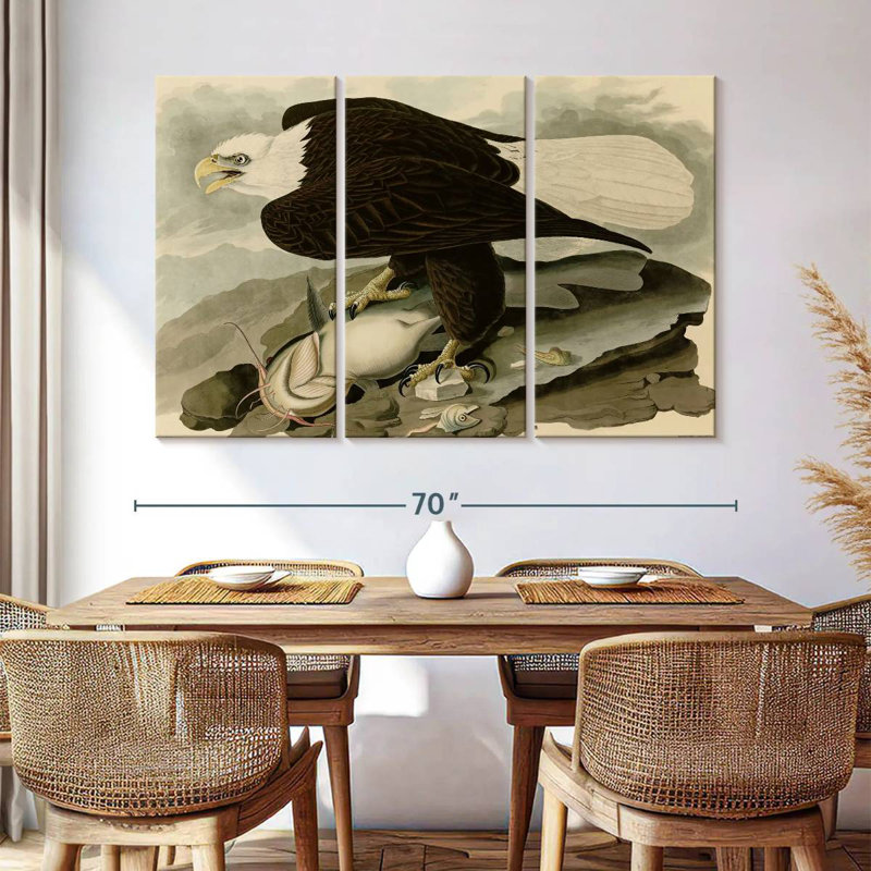 Brampt Whiteheaded Eagle, 42" H x 65" W