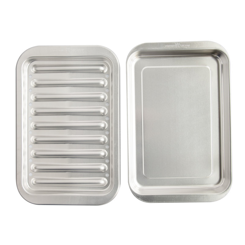 Nordic Ware 15" Non-Stick Aluminum Broiler Pan
