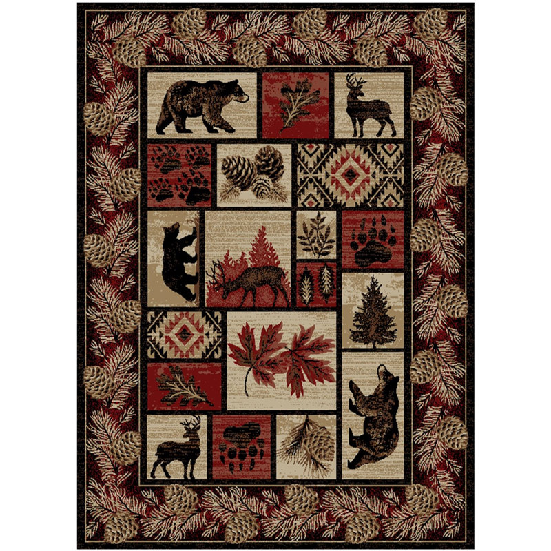 Hearthside Dawn Woods Area Rug, Rectangle 5' x 8'