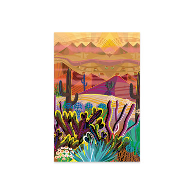 High On A Mountain Top by Charles Harker - Unframed Graphic Art