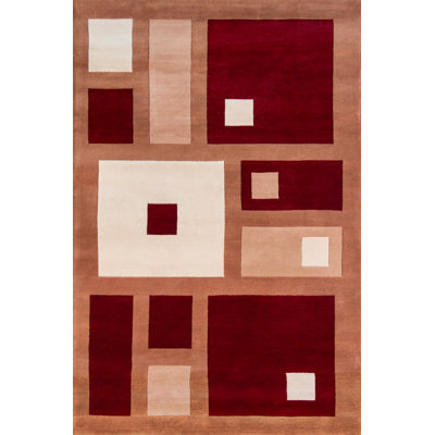 Beucher Wool Geometric Indoor Rug