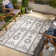 Khaleedah Geometric Indoor / Outdoor Rug