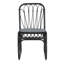 Ensemble de 2 chaises d'extérieur en osier avec coussins lavables-769971335